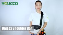 Professional Daily small men messenger bags black/grey PM80923 manufacturers