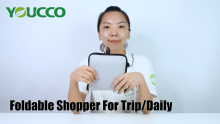 Reusable Foldable Shopper Tote Bag for trip/Daily