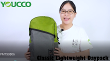 stylish lightweight pack for daily and a quick day hike, leisure backpack for campus, adult, unisex PM90806