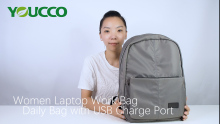 Hot sale waterproof travel laptop with USB charger port backpack stylish backpack PM81011A