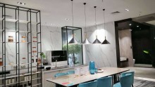 Foshan Newpearl Ceramics Group's new showroom Lighting project