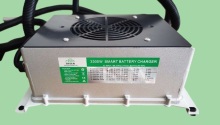 Fast smart battery charger 48V 72V 96V 144V for heavy Forklift Vehicles