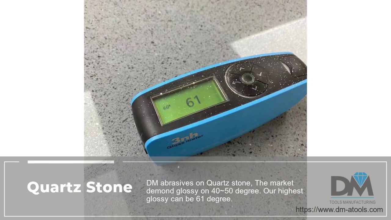 Polishing glossy of quartz stone | D.M Diamond & Abrasive Tools Co.,Ltd.