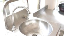 Foot washing tray