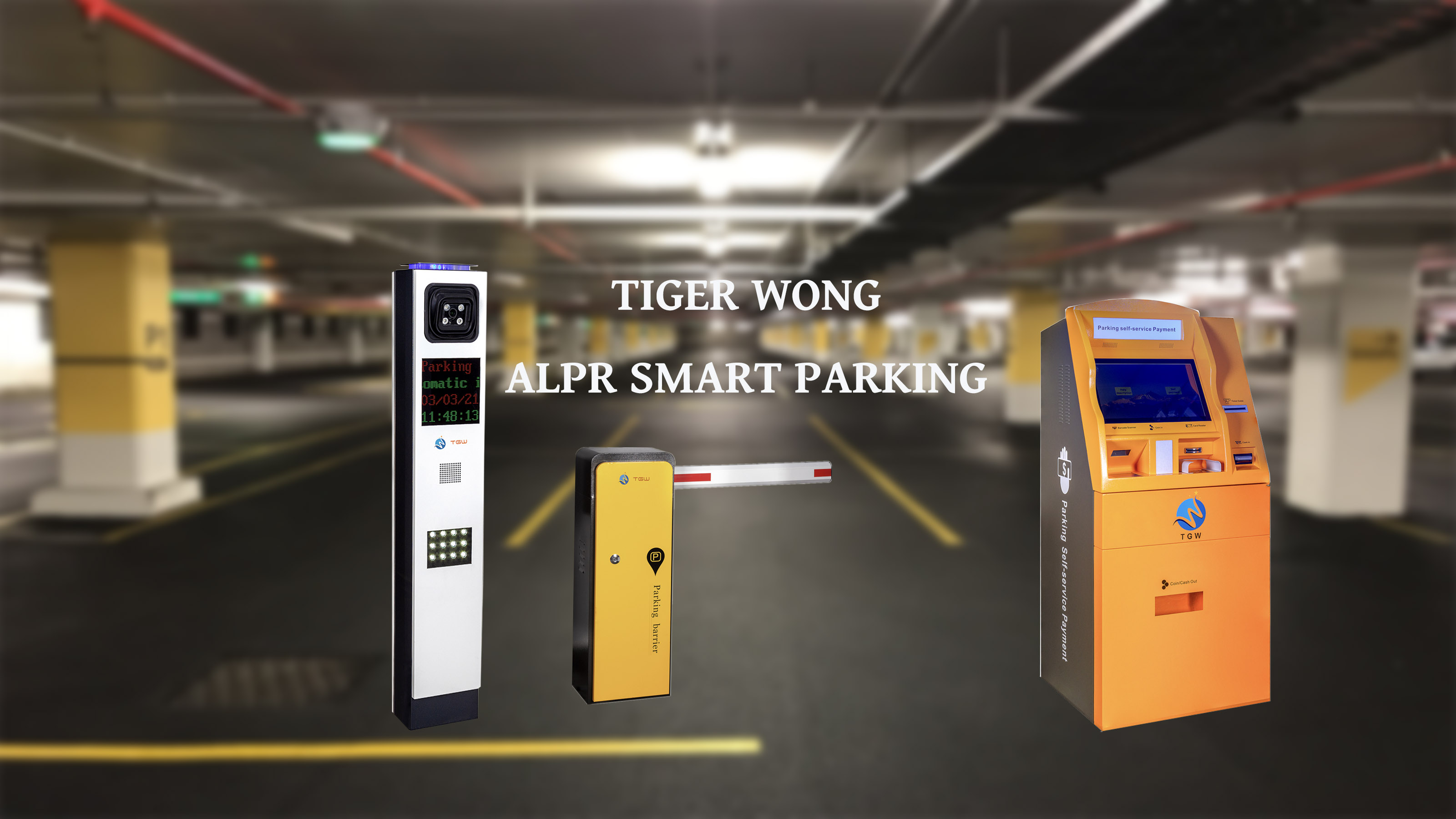 TIGER PARKING smart rfid parking solution for access control entrance