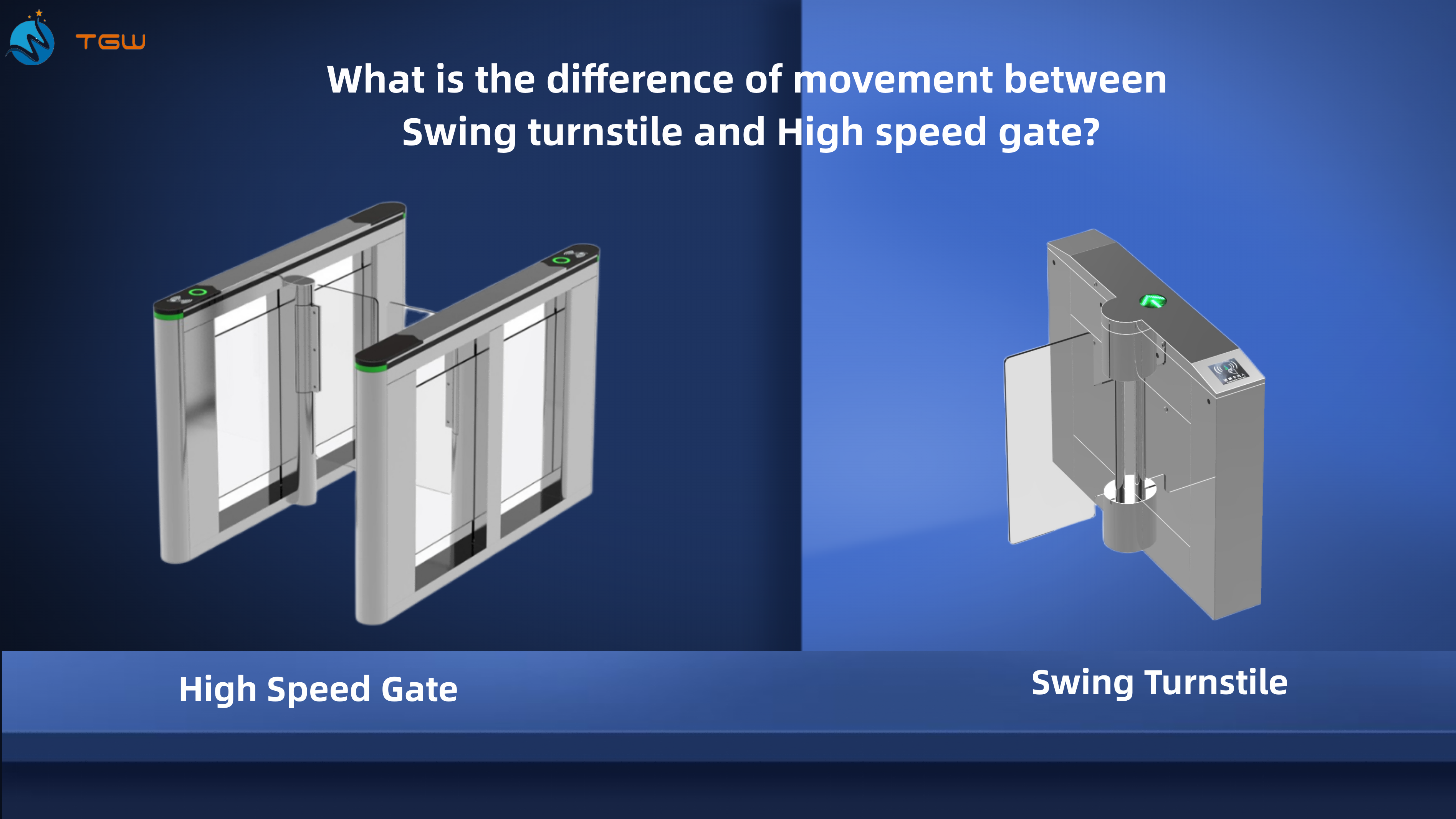 What Is The Difference Of Movement Between Swing Turnstile And High 