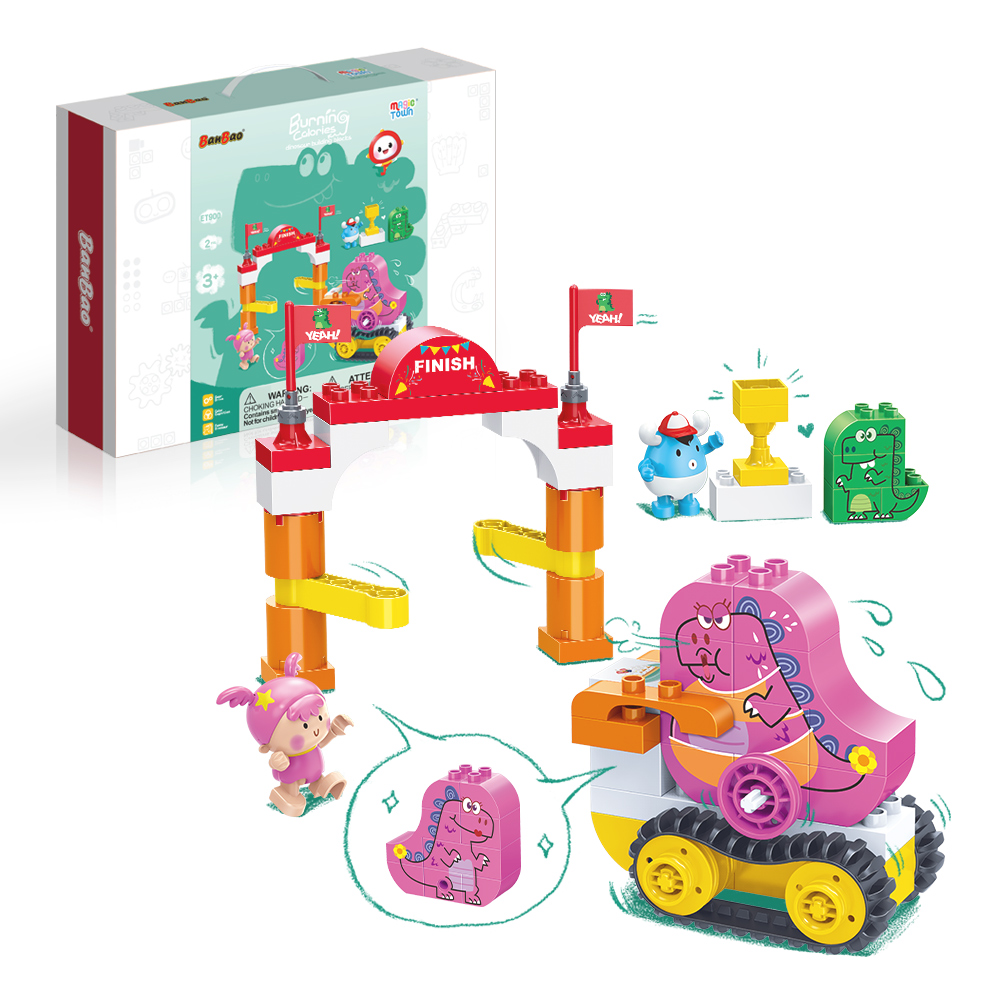 Groothandel BanBao Hoë Kwaliteit Building Block Toys met 'n goeie prys | Item No. ET900