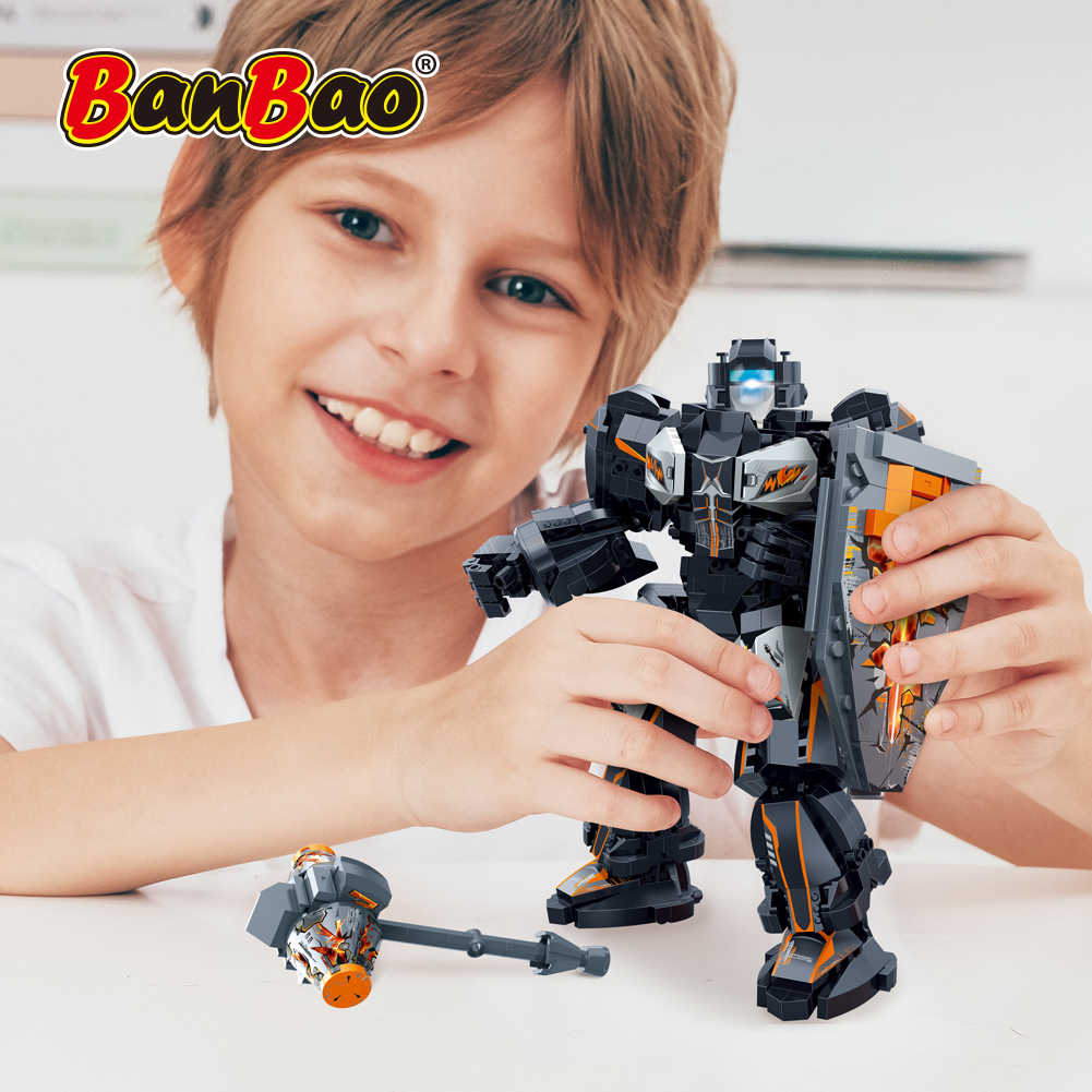BanBao ET871 Boys Educational Cool Newest ABS Plastic Future Mech banbao-et871-boys-educational-cool-newest-abs-plastic-future-mech