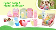 ٹریول صابن گھلنشیل ہینڈ صابن پیپر یا بیرونی اور گھریلو استعمال stc-504