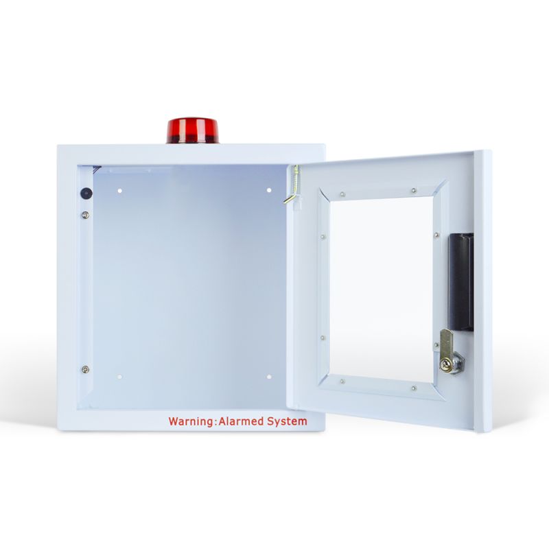 AED Metal Wall Cabinet with Alarm | WAP-M1C 6