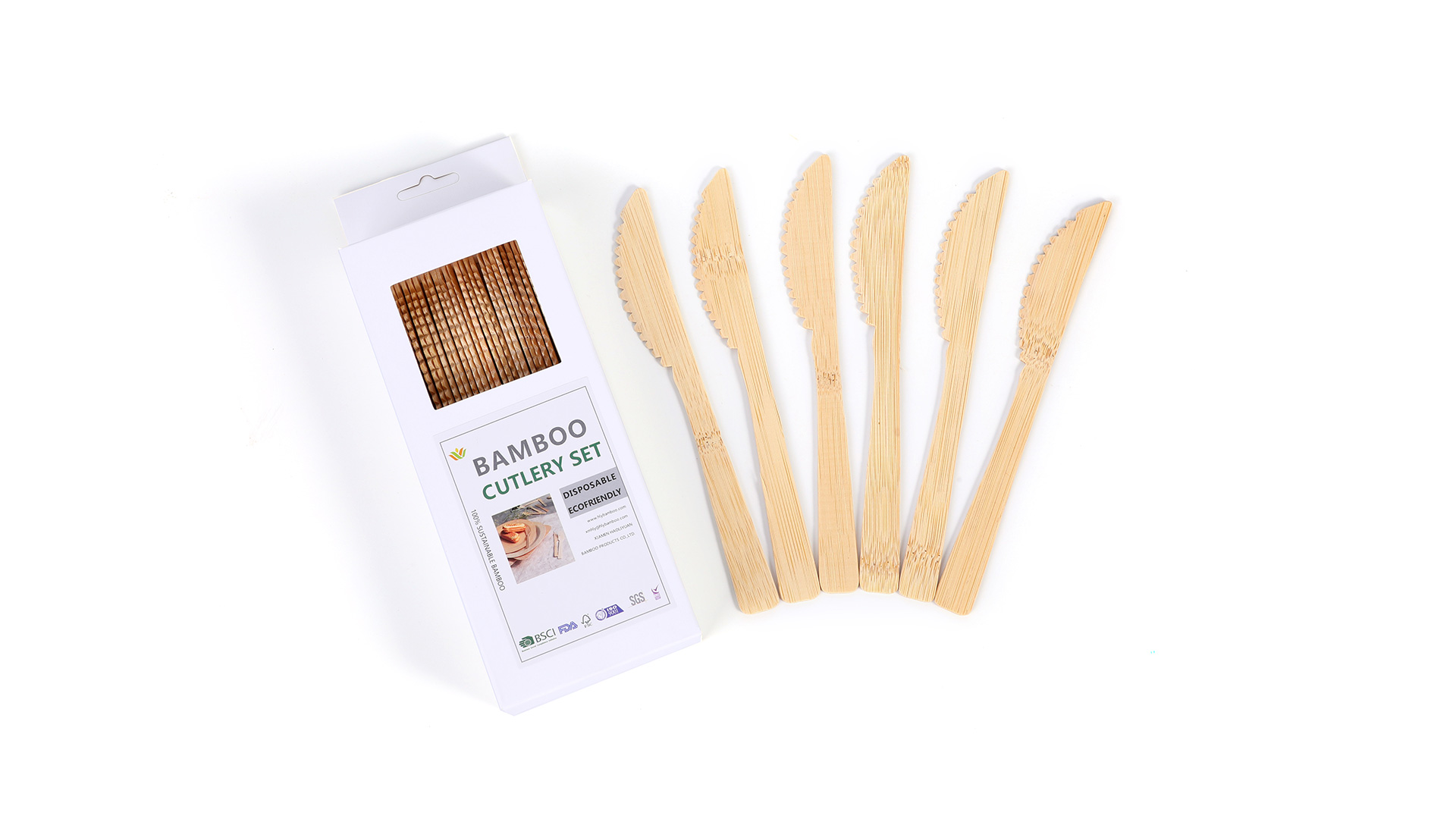 Venta al por mayor de cuchillos de bambú desechables withgoodprice-Haoliyuan