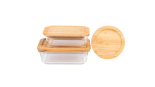 Storage Box With Bamboo Lid