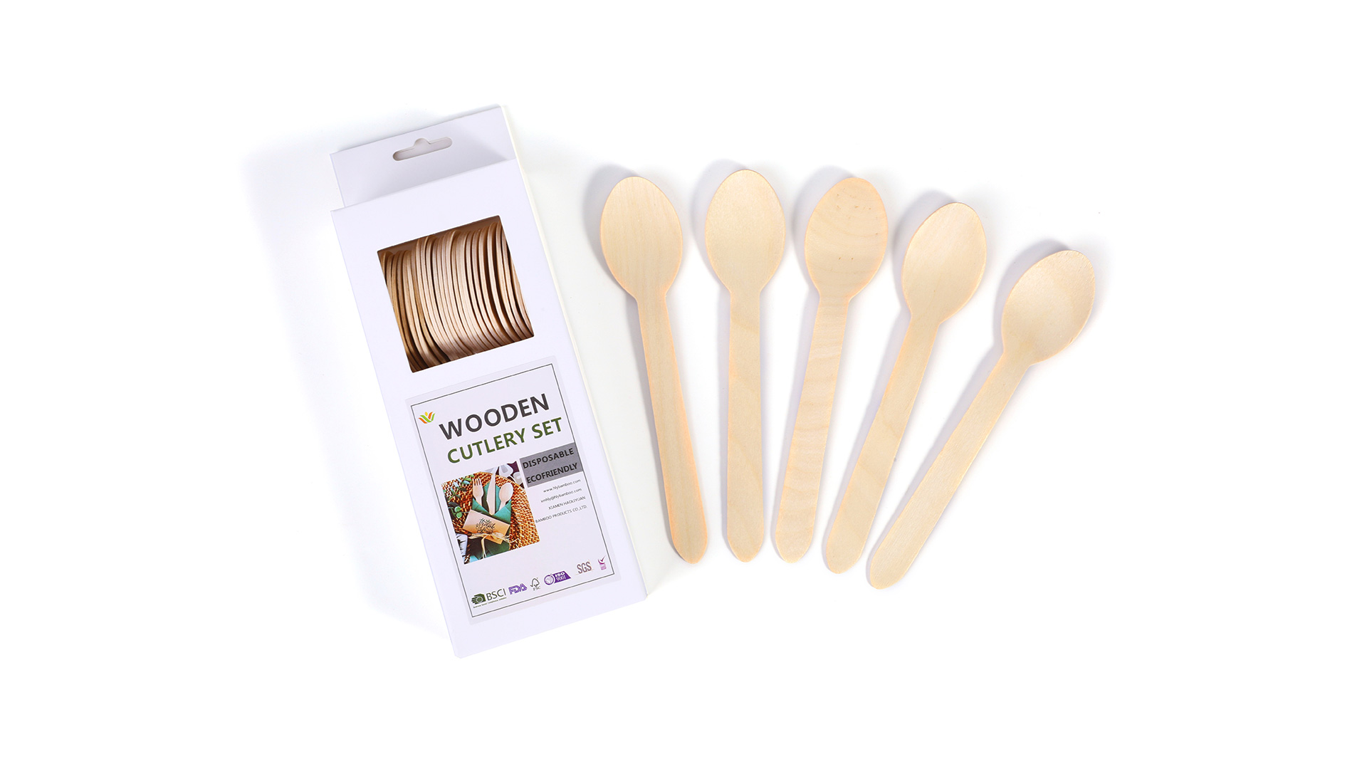 HighQuality Disposable Wooden Spoon Wholesale-Xiamen Haoliyuan Bamboo Products Co., Ltd.