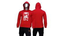 Men’s Light Weight Viscose Long Sleeve Pullover Hooded Sweatshirt