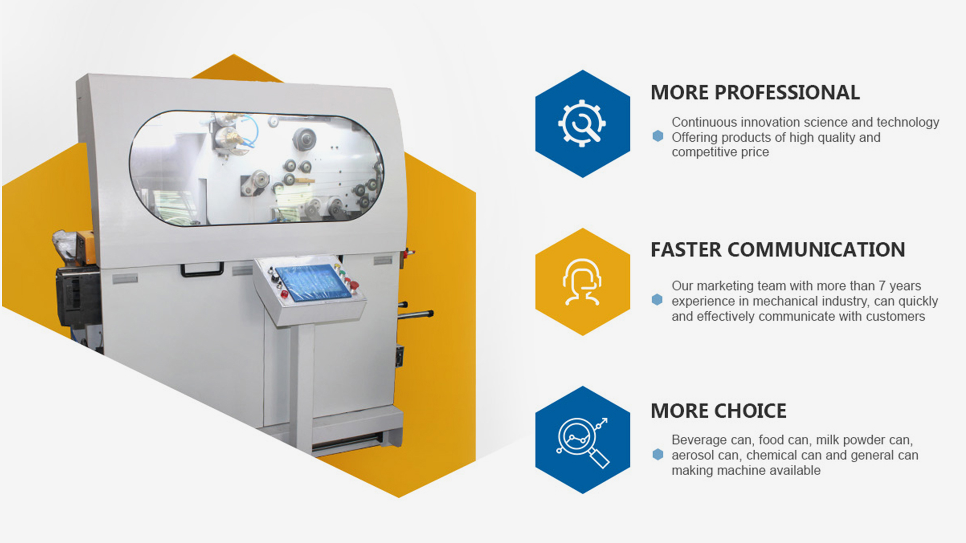 Can Making Machine Supplier&Packaging Machine Manufacturers GUANYOU