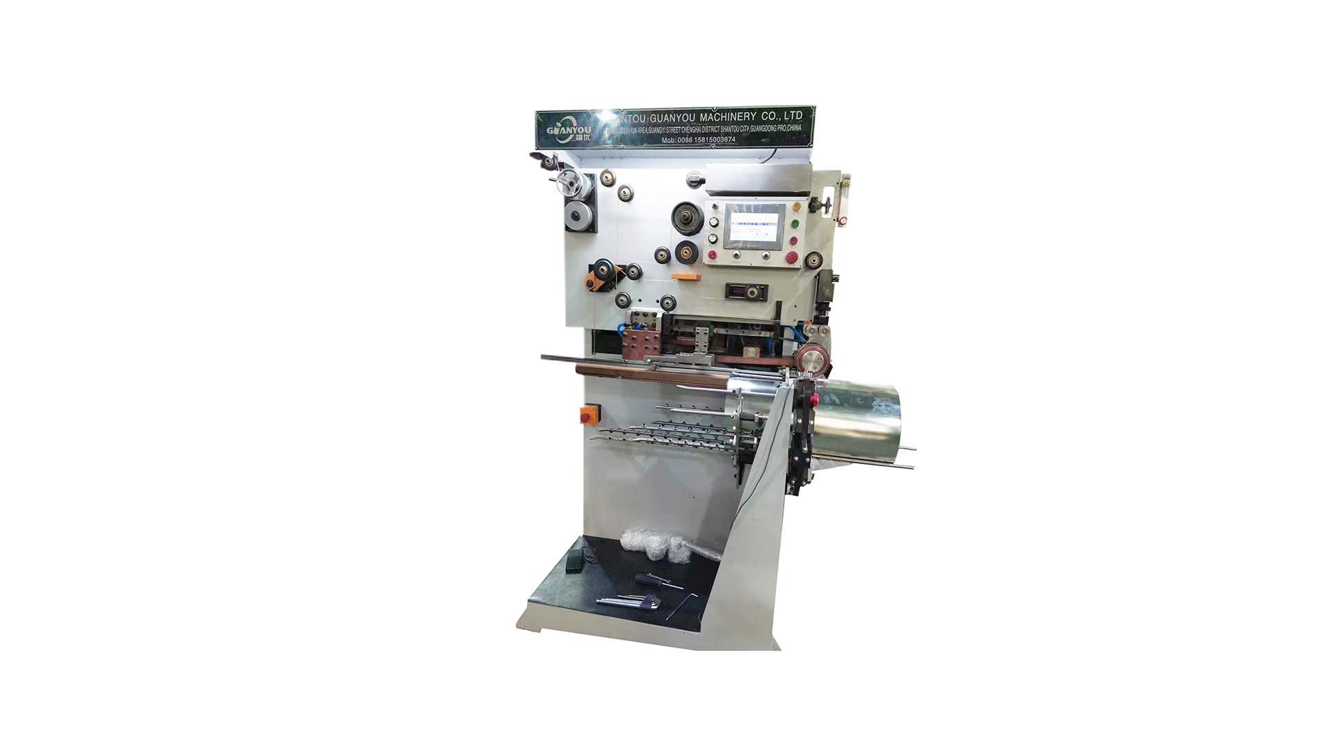 Semi-Auto Welding Machine With Single Pusher | GUANYOU