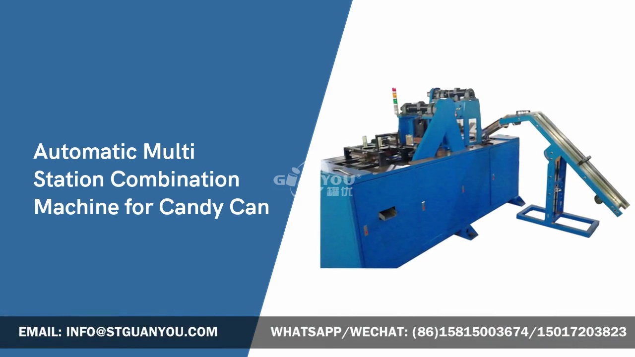 Automatic Multi .Station Combination .Machine for Candy Can.
