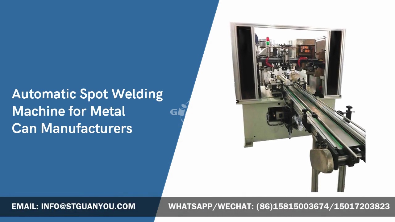 Automatic Spot Welding .Machine for Metal.Can Manufacturers.