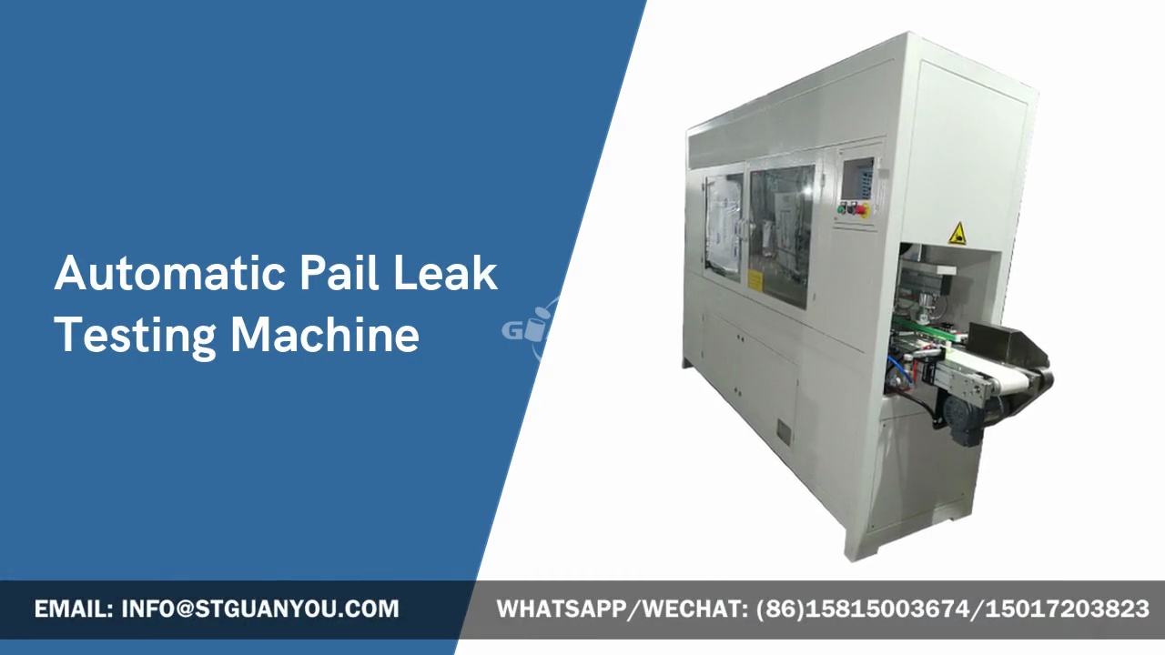 Automatic Pail Leak .Testing Machine.
