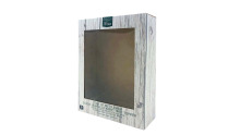 Custom printed packaging box with display window