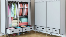 Best Light Weight Canvas Wardrobe Bulk Supplies Factory Price