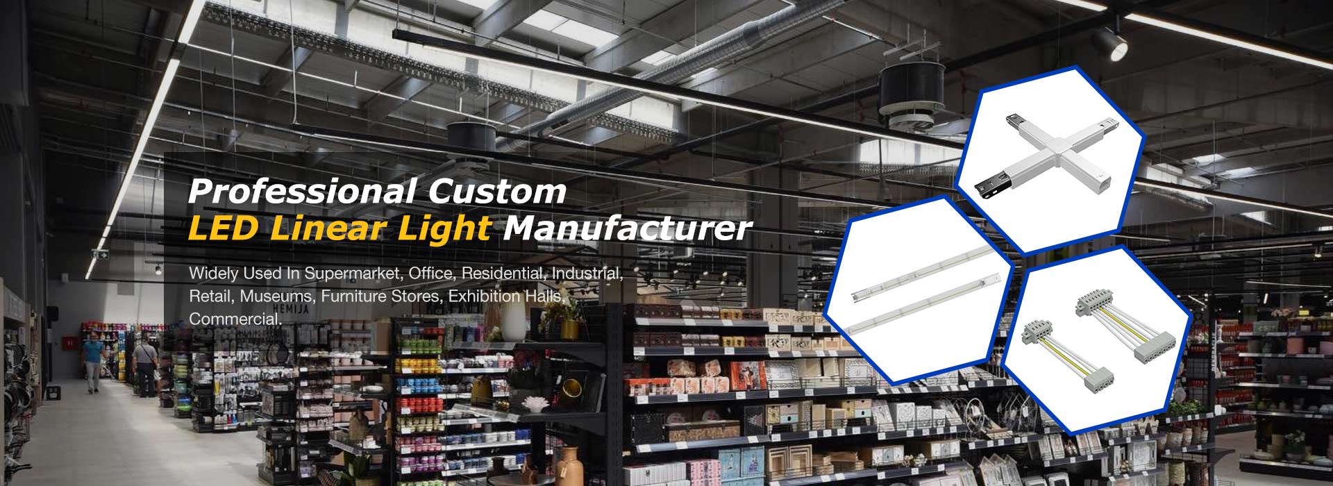 Retail Lighting and Shop Lighting ambient lighting in retail stores ...