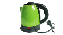 Small wireless green electric jug travel kettle 1 litre