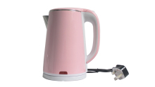 Automatic fast boiling double wall pink tea kettle