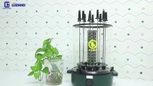 Smokeless Vertical Barbecue Grill 1200W Automatic Skewer Machine Grill Electric BBQ Making Machine