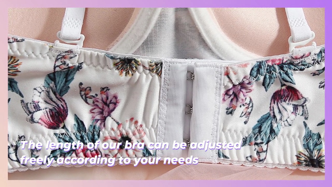The length of our bra can be adjusted .freely according to your needs.