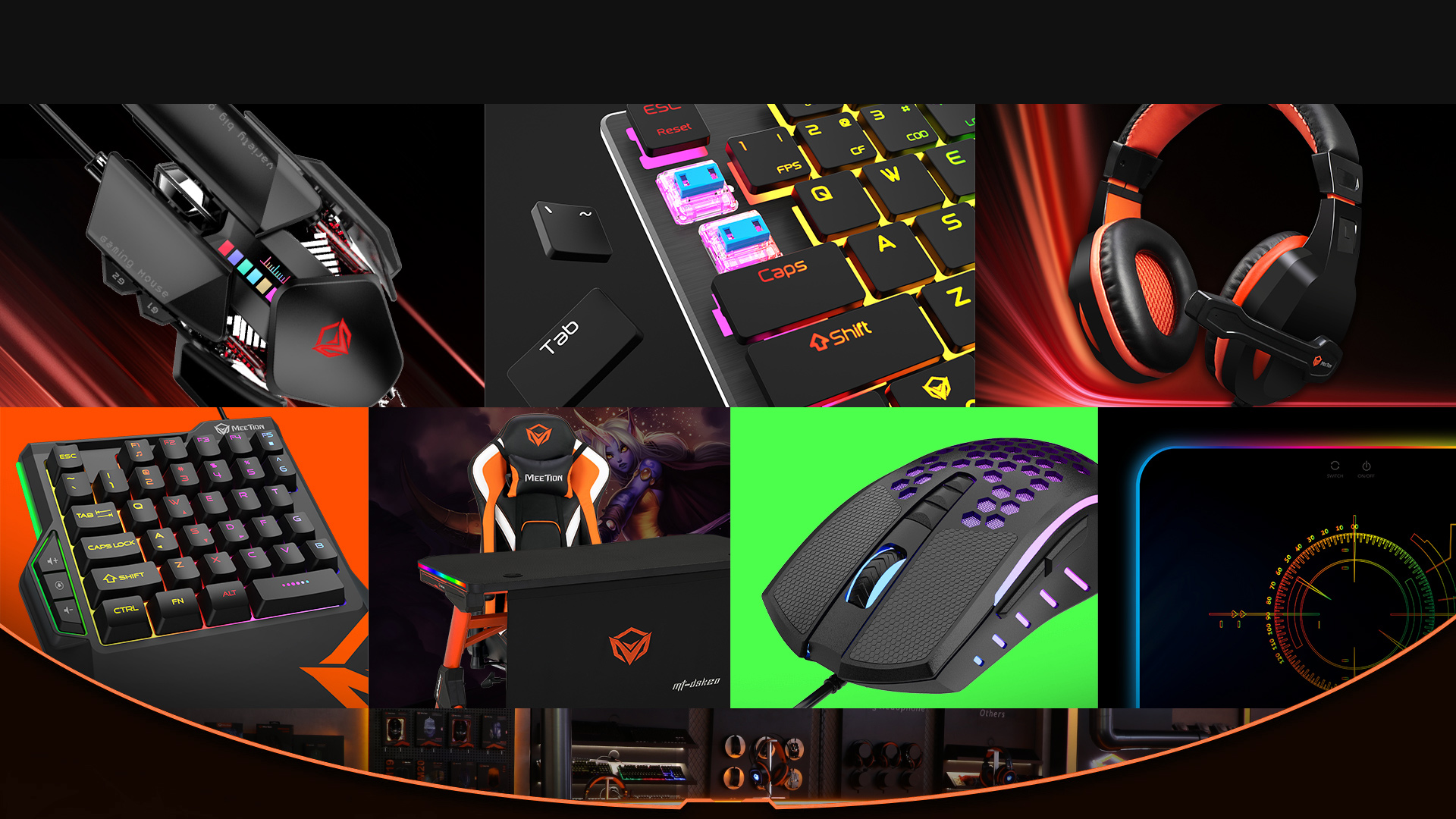 Meetion | Best Gaming Peripheral Brands and Companies