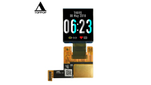 1.41 inch IPS AMOLED Display 320*360 MIPI Color OLED Screen TFT LCD Module IC TW010 with Capacitive Screen Panel for Smart Watch toppoplcd