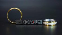 Gold silver combination ring