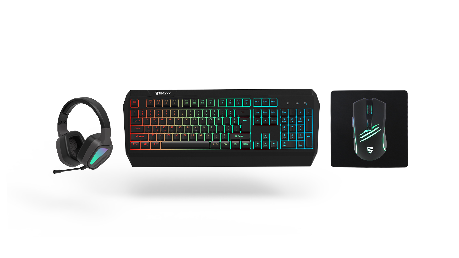 OMG-Wireless RGB combo 4 in 1 game combination