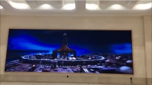 Indoor small pixel pitch 4k resolution led wall