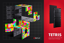 Powerful and Flexible Indoor LED display - TETRIS