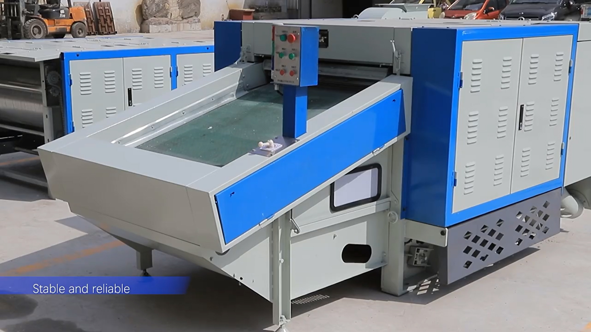 New type single roller opening machine fast delivery