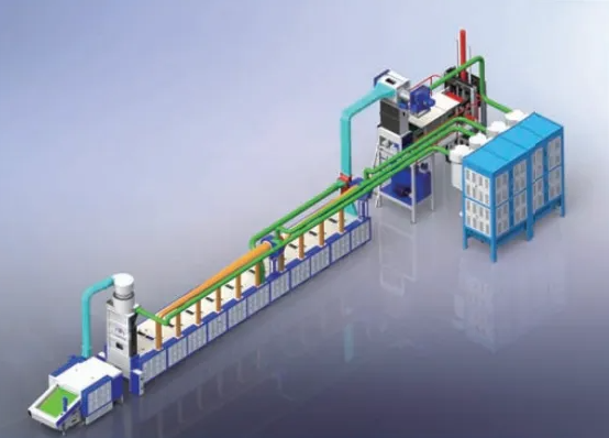 Örme Pamuk İplik Üretim Hattı