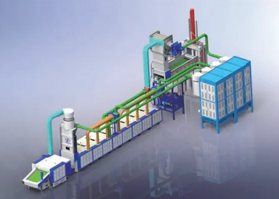 Tekstil Atığı Eğirme Hattı