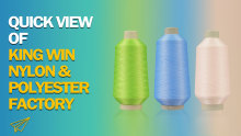 Quick View of King Win - Professional Polyester Nylon Yarn Supplier Factory
