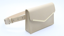 1"W STRAP ON SAFFIANO BELTBAG