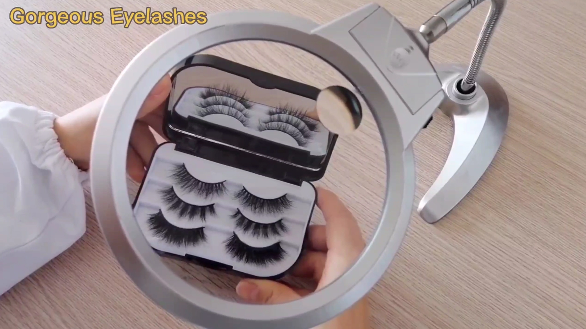 Kundenspezifische 3D-Nerzwimpern Streifenwimpern Hersteller - Gorgeous Eyelashes Ltd