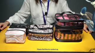 Set di borse per cosmetici Himmers in quattro pezzi RPET ecologico
