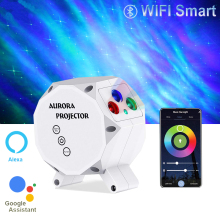 Smart Galaxy Star Projector with Nebula,Alexa & Google Home Compatible APP/Voice Controlled Space Starlight Projector,Room Decor Kids Night Light for Bedroom/Bar/Party/Home Theatre/Music Hall