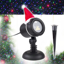 Amazon Indoor Outdoor Christmas RGB LED RF Remote Control Garden Decoration Landscape Moving Pointing Star Lights Projector