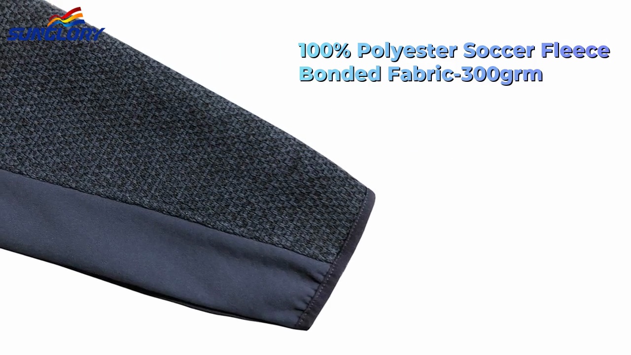 100% Polyester Soccer Fleece .Bonded Fabric-300grm.