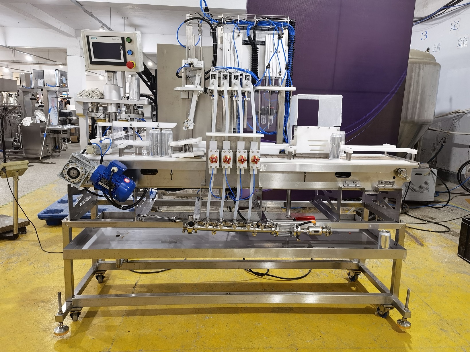 Beer Canning Machine Line Beer Can Filling Machine Canning Equipment NFE Machinery