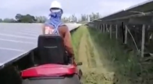 Riding Lawn Mower in Indonesia