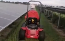 Ride zero turn lawn mower in Indonesia
