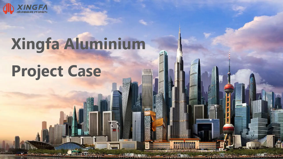Xingfa aluminium profiel vervaardiger projek geval